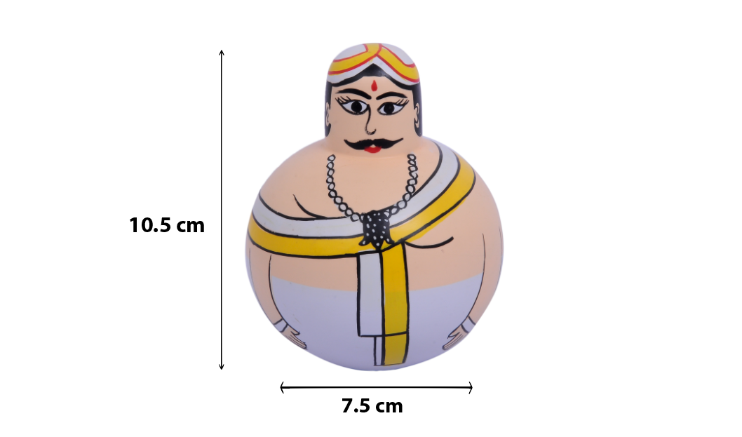 Channapatna Roly Poly Doll-1