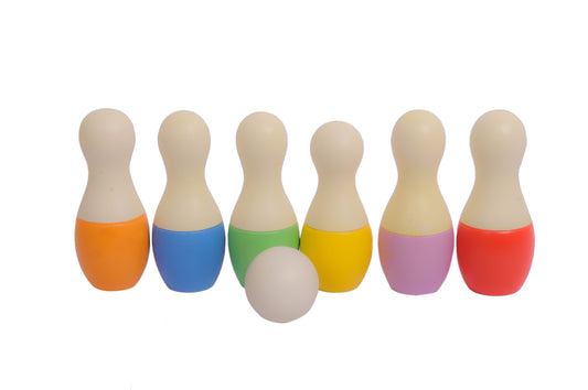 Channapatna Wooden Bowling Pins