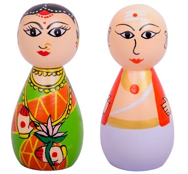 Wooden Channapatna Doll Toy